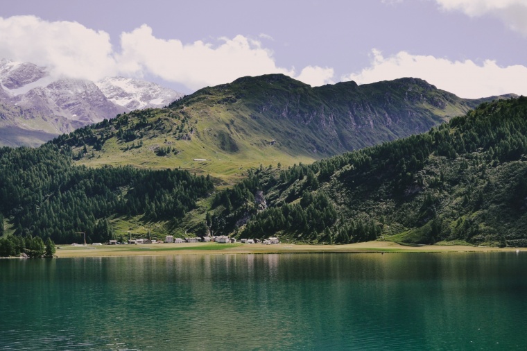 湖泊 湖 湖水 水 山水 美景 风景 自然 