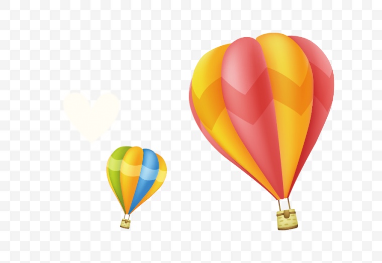 热气球 活动 氛围 设计元素 漂浮元素 