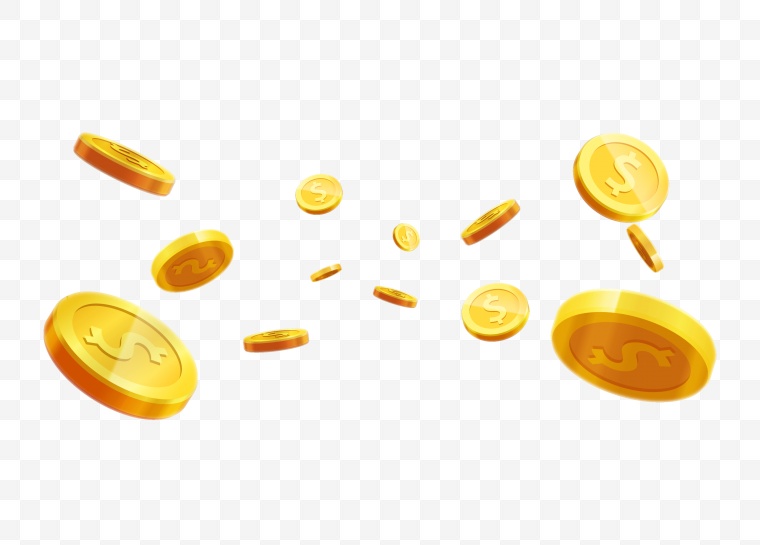 金币 钱币 漂浮元素 金币矢量 矢量金币 金融 商业 财务 财经 