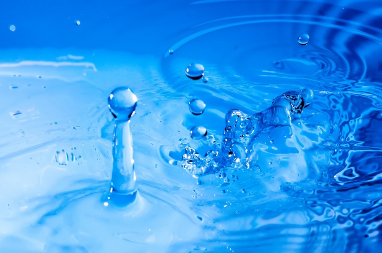 水 水背景 水花 水滴 蓝色 蓝色底图 蓝色背景 