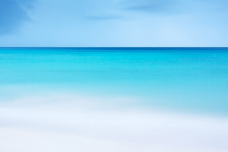 蓝色海洋 海洋 海 大海 海滩 夏天 夏季 蓝色清新 背景 背景图 底图 