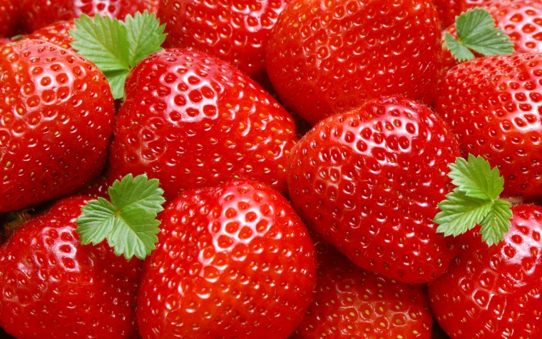 草莓 草莓背景 水果 水果背景 