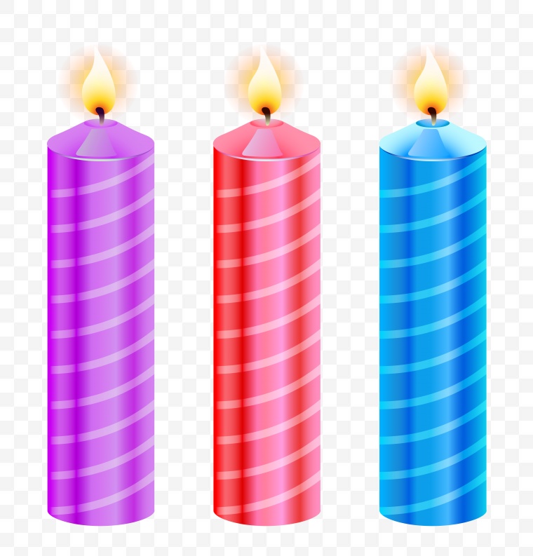 生日蛋糕蜡烛 蜡烛 生日 蛋糕蜡烛 装饰 png 