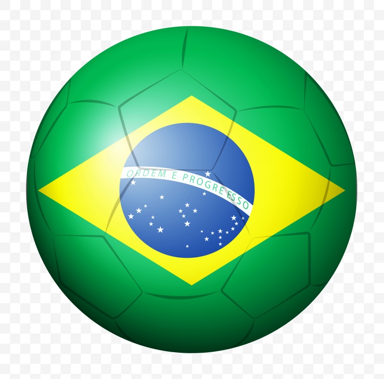 体育 球类运动 球类 png 足球 巴西队 