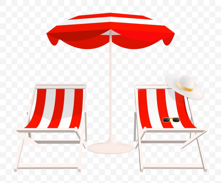 遮阳伞 太阳伞 伞 沙滩伞 防晒伞 躺椅 阳光沙滩 度假 png 