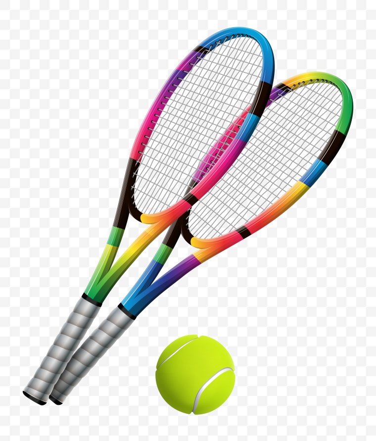 体育 球类运动 球类 png 网球 网球拍 