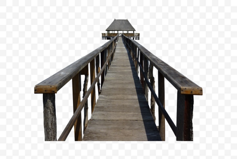 桥 木桥 木头 道路 桥面 建筑 小桥 png 