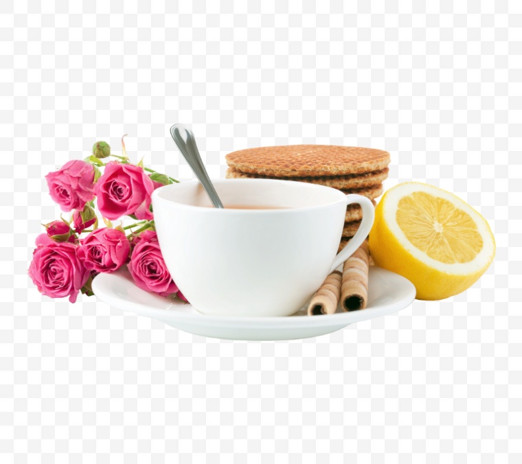 下午茶 点心 茶 饮品 食物 惬意 png 