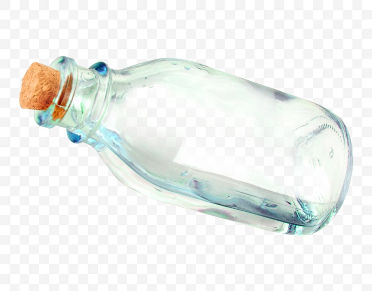 漂流瓶 瓶子 玻璃瓶 唯美 小清新 png 