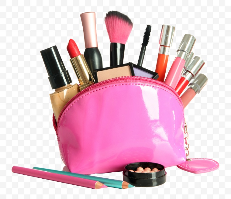 化妆工具 工具 化妆 刷子 粉刷 化妆包 口红 png 