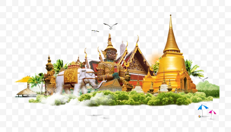 泰国 泰国建筑 建筑 特色建筑 旅行 旅游 旅游城市 古典建筑 