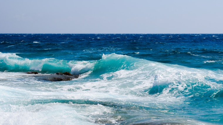 大海 海水 海 海洋 蓝色海洋 水 浪花 浪 海浪 