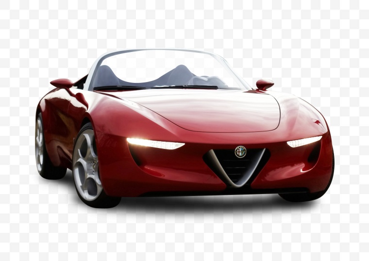 车 轿车 汽车 小汽车 豪车 交通运输 阿尔法罗密欧 Alfa Romeo png 
