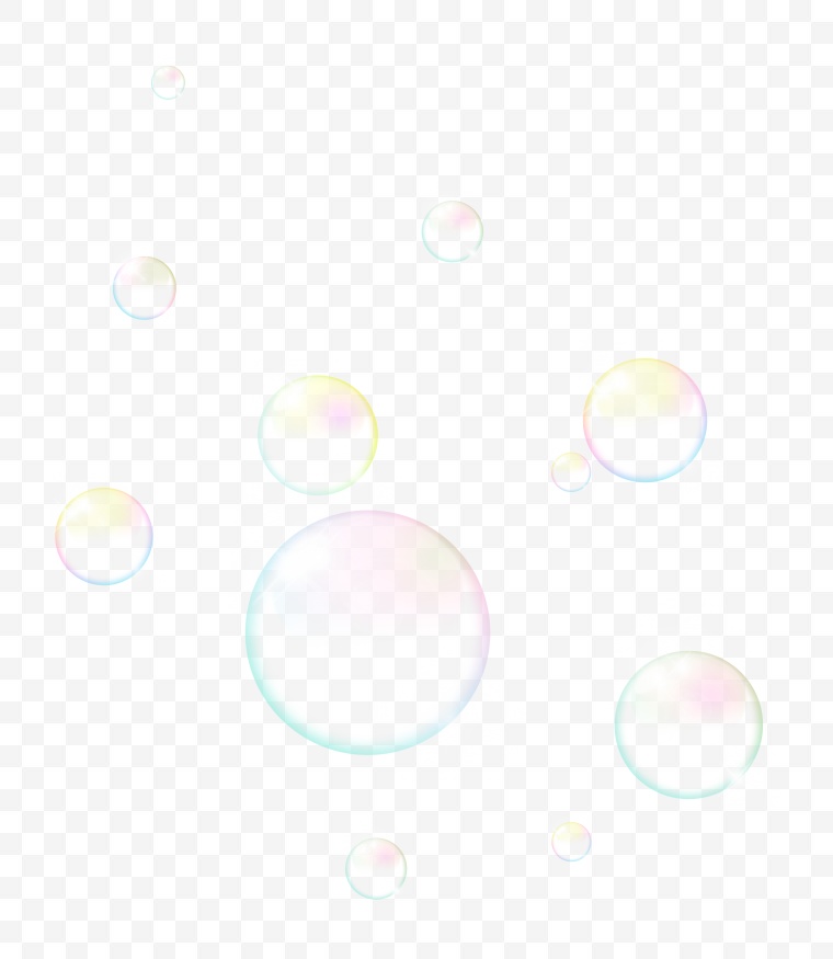 彩色泡泡 泡泡 透明泡泡 