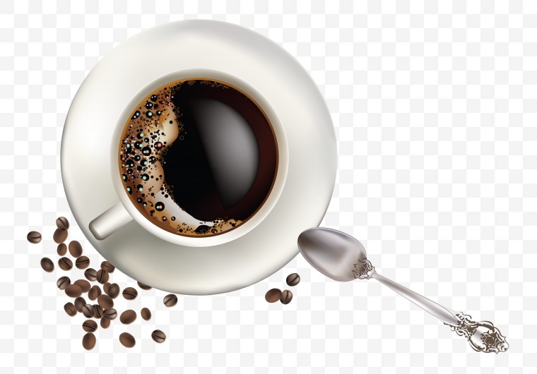 咖啡 咖啡豆 浪漫 唯美 小清新 饮品 png 