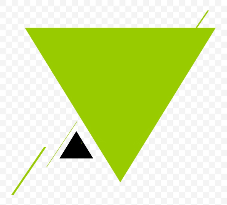 三角几何 漂浮元素 几何图形 