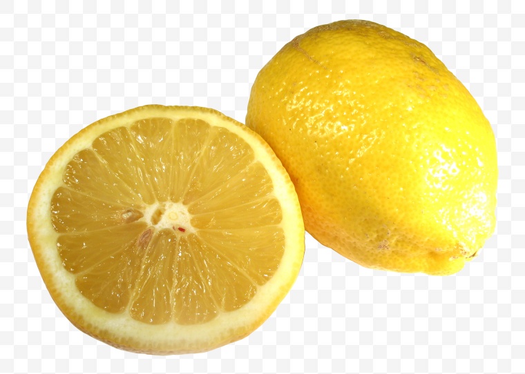 柠檬 黄柠檬 水果 夏季水果 柠檬片 png 