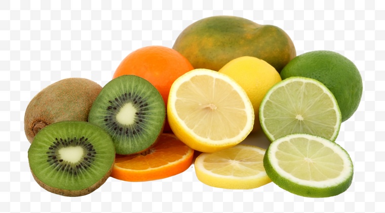 水果 猕猴桃 橙子 柠檬 