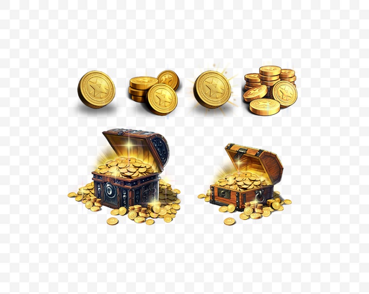 金币宝藏 金币 宝藏 宝箱 