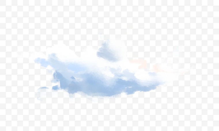 卡通云彩 云彩 云朵 云 白云 卡通白云 