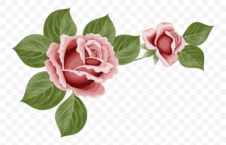 卡通手绘玫瑰花 卡通玫瑰花 手绘玫瑰花 情人节 花 玫瑰 爱情 浪漫 装饰 
