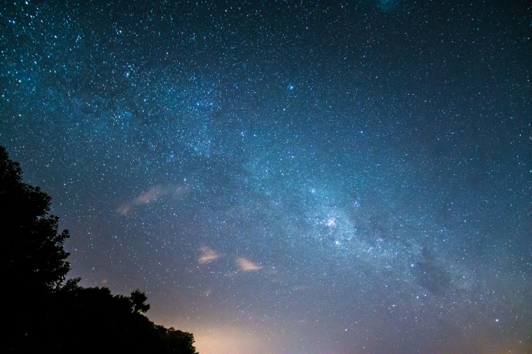 宇宙星空 宇宙 星空 蓝色星空 科技感 