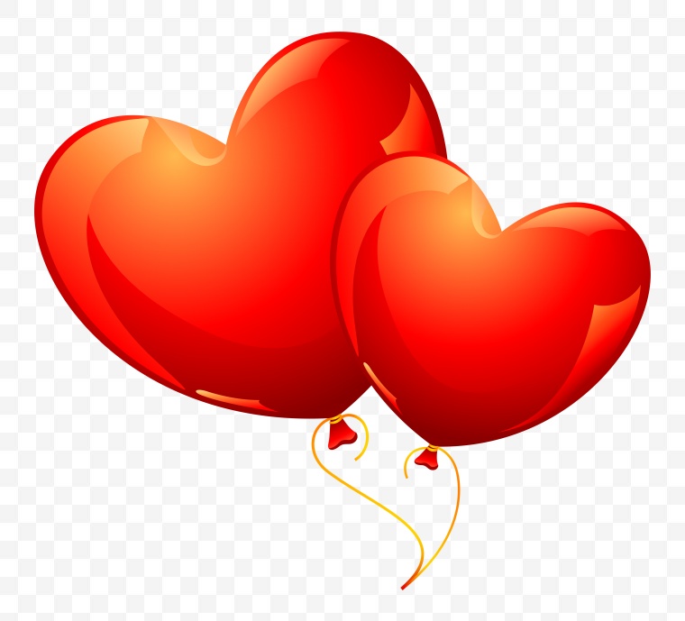 心形气球 心形图案 情人节 爱情 浪漫 七夕情人节 心 红心 