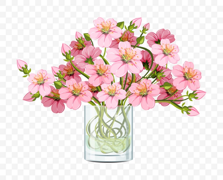 粉色的花 花 花朵 唯美 浪漫 38女王节 38妇女节 母亲节 