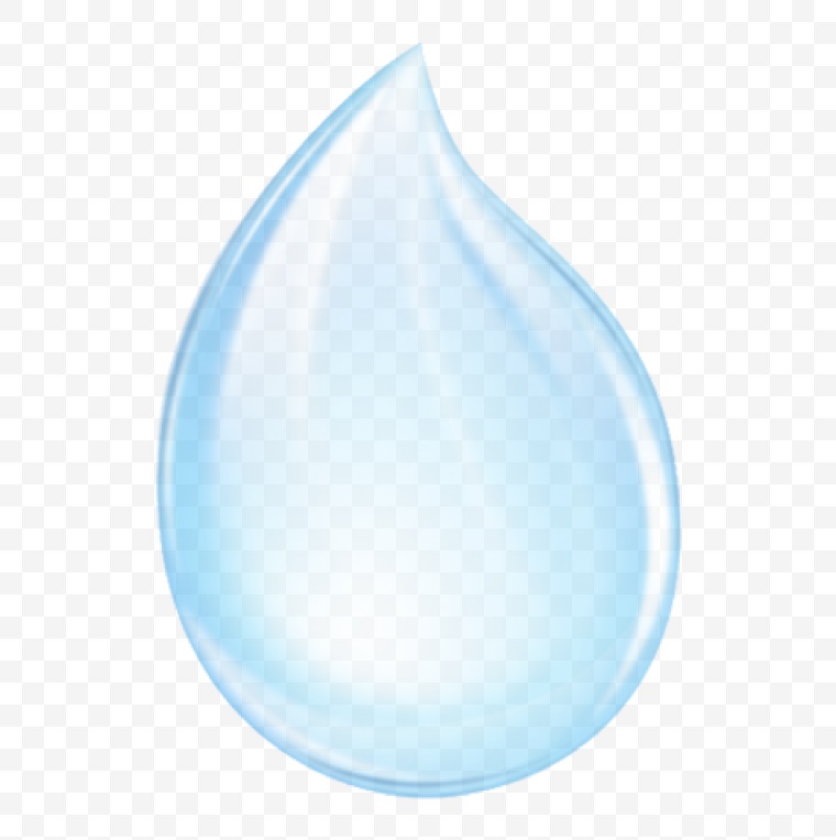 蓝色透明水滴 透明水滴 水滴 水 化妆品素材 