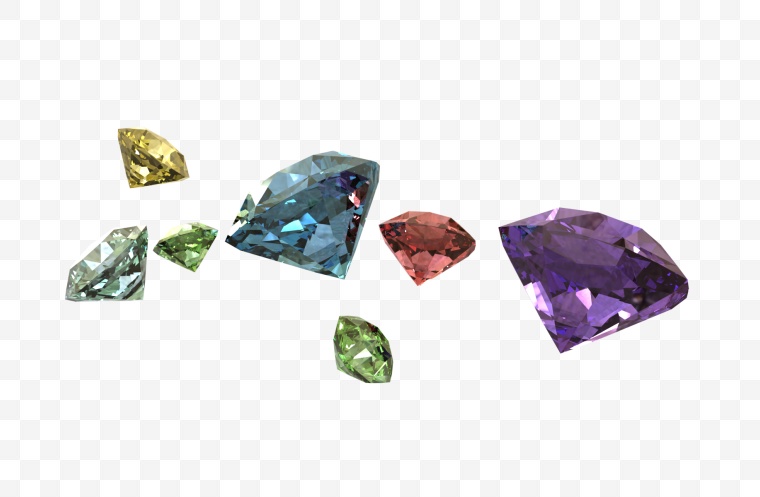 钻石 珠宝 钻 