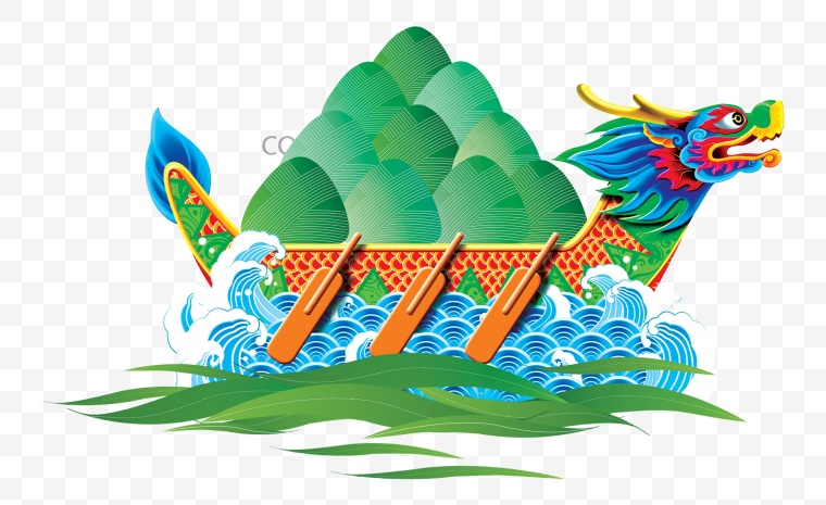 龙舟 中国风 古典 端午节 端午 