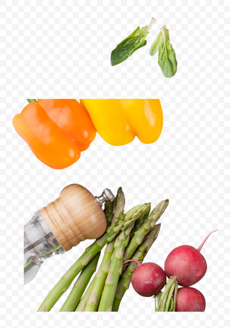 辣椒 黄辣椒 蔬菜叶子 红萝卜 蔬菜 菜 有机蔬菜 食物 食品 