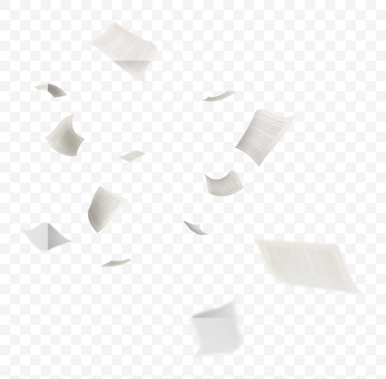 飘落纸张 纸张 纸 漂浮元素 