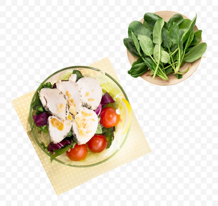 绿色素材 蔬菜 菜 食物 食品 沙拉 菠菜 绿叶菜 