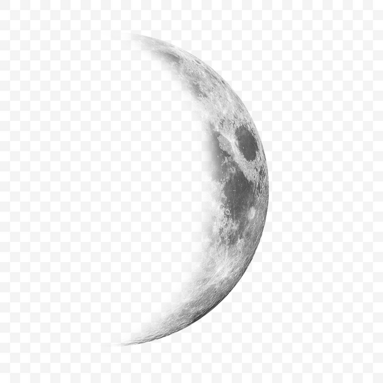 月亮 月球 月 月亮的变化 月牙 