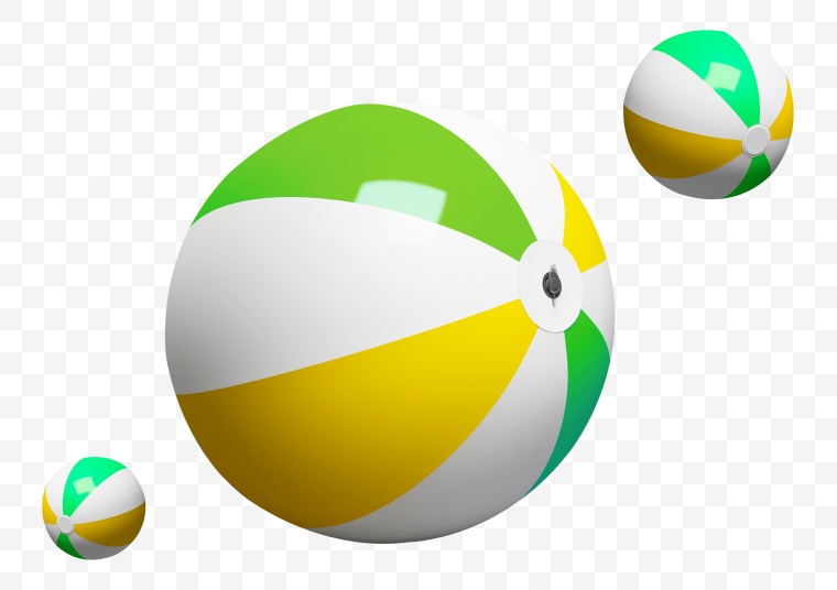 沙滩球 球 