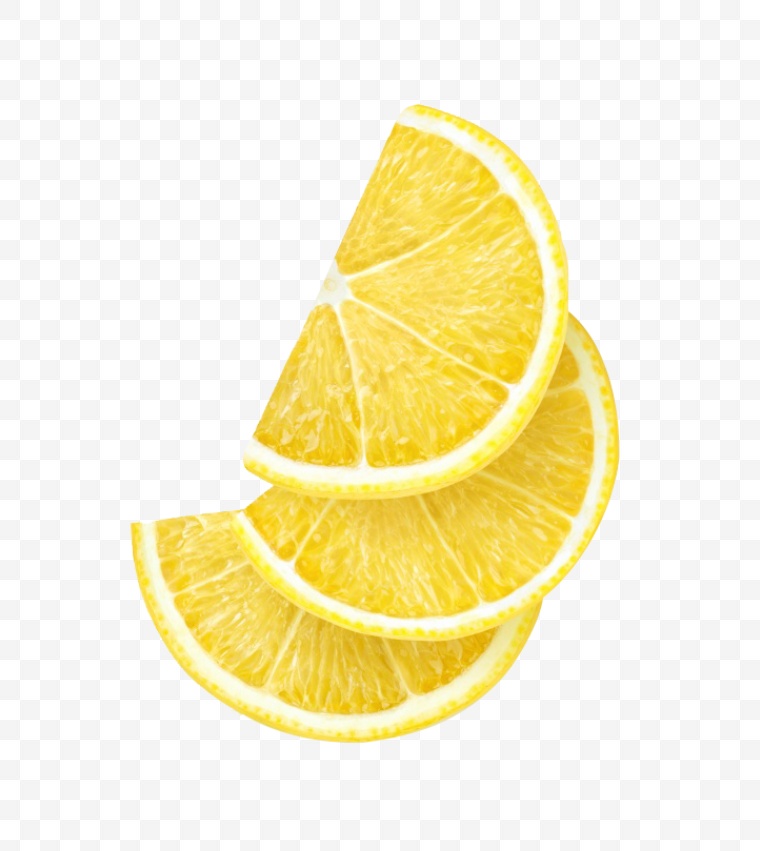 柠檬 水果 柠檬片 