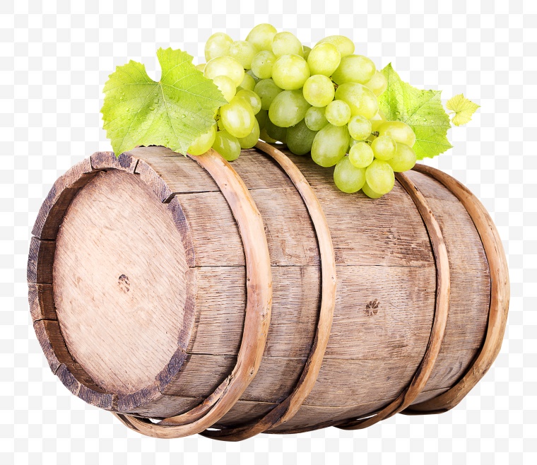 葡萄酒木桶 木桶 葡萄 水果 