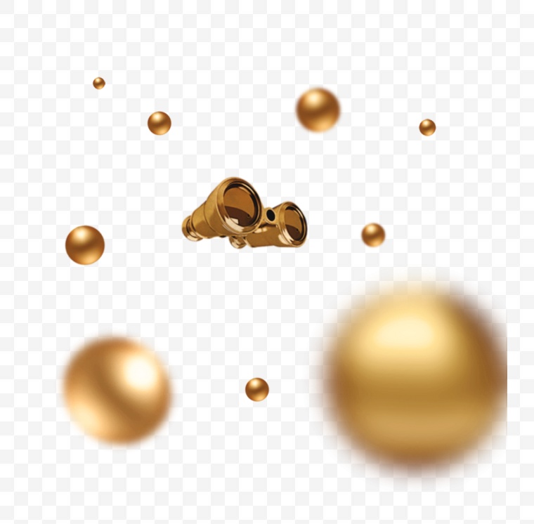金色漂浮元素 金色元素 金色漂浮 漂浮元素 金色物体 