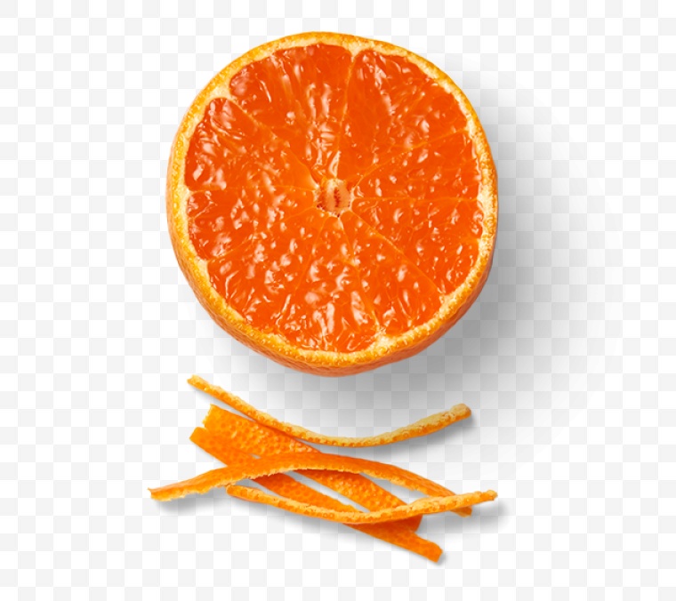 红橙 橙子 半个橙子 水果 