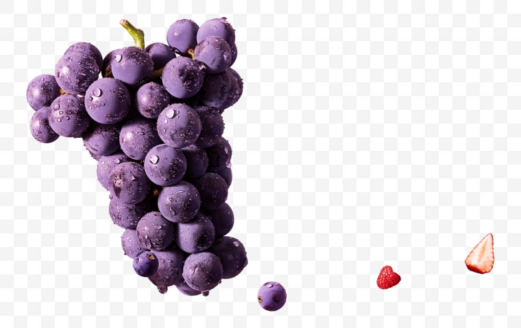 紫色葡萄 葡萄 水果 紫葡萄 