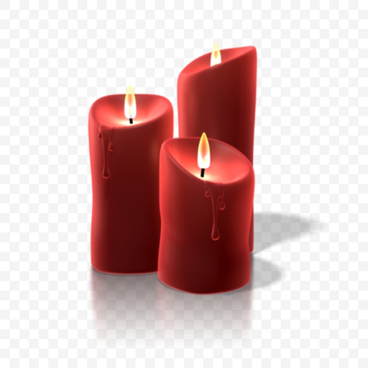 蜡烛 红蜡烛 烛光 祈祷 