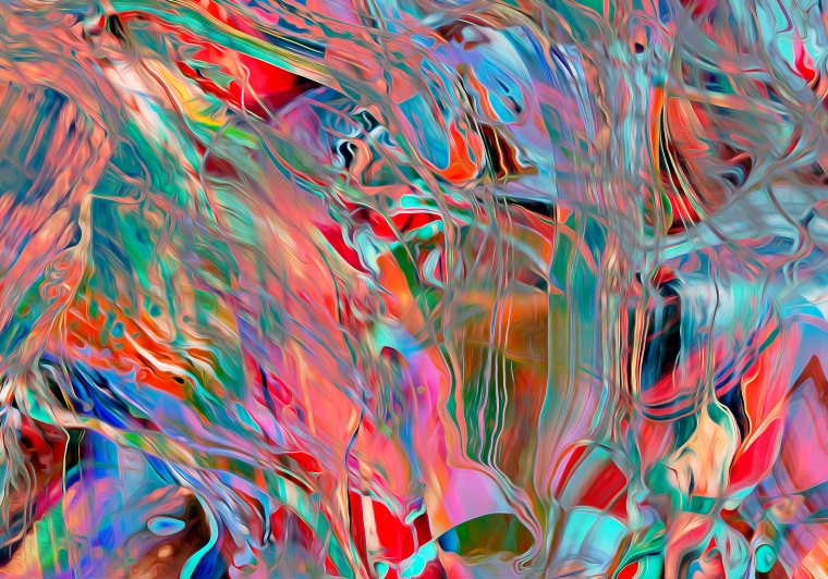 油彩流动背景 抽象背景 艺术背景 色彩流动 色彩液化 