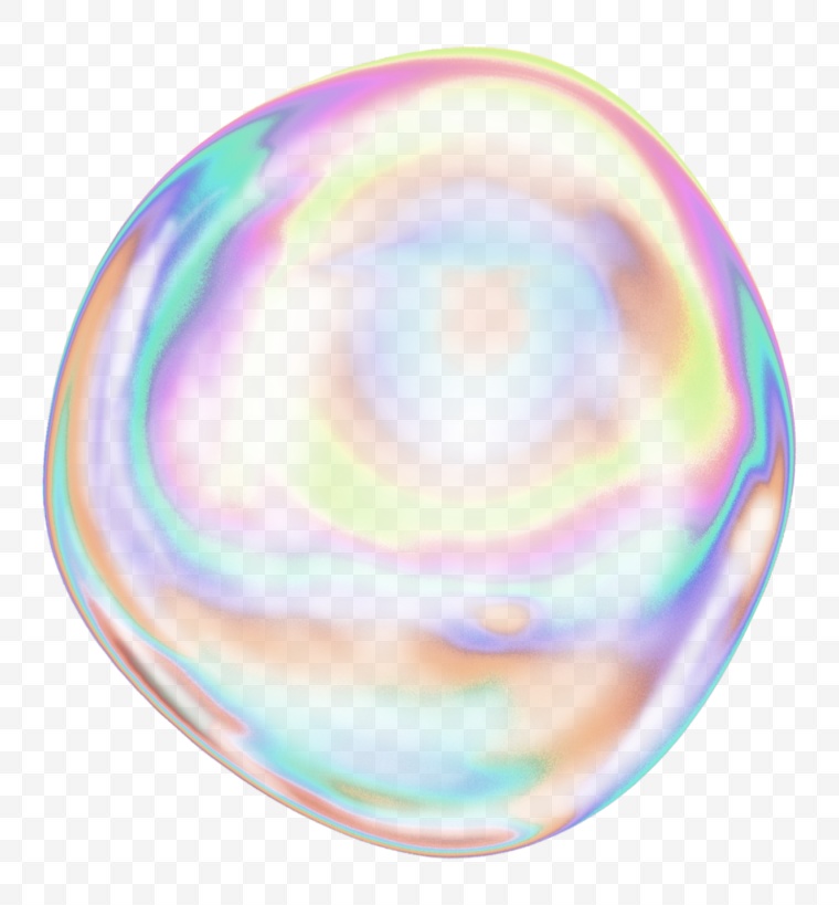 透明彩色泡泡 透明泡泡 彩色泡泡 