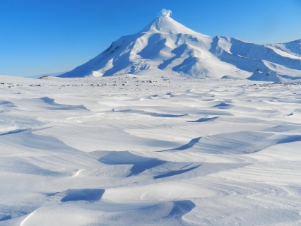 雪山背景图片素材