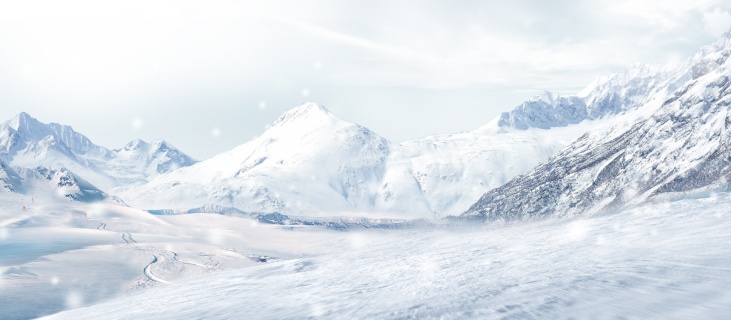 雪山背景图片素材